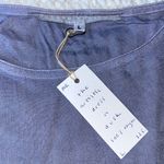 Modern Romantic Long Sleeve Rayon Sheath Dress Lagenlook Contemporary Minimalist Blue Size L Photo 8