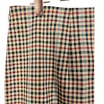 Ann Taylor Faux Wrap Plaid Midi Skirt Size 10 Academia Preppy Career Photo 8