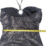 Michael Kors Women's SMALL Logo Ring Shirred Tankini Swimsuit 2 Piece Set NEW Photo 11