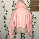 Champion  Pink Cropped Hoodie Photo 4