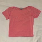 Princess Polly Pink Cropped Shirt Photo 0