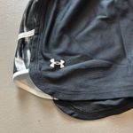 Under Armour  Womens Athletic Shorts Size Large Black Loose Fit Activewear Gym Photo 3