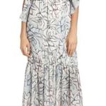 Foxiedox  Amina halter dress tea length large nwt $198 Anthropologie ruffle l Photo 0
