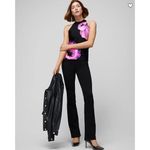 White House | Black Market New! Floral Jacquard Sweater Tank, S Photo 2