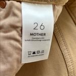 Mother The Tomcat Ankle Corduroy Jeans Hopscotch Size 26 Photo 7