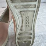 Ecco  39 Gillian Slip On Sneaker Womens 8 Pink Shoes Pebbled Leather Comfort Photo 9