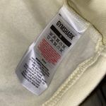 Gymshark Training Cropped Hoodie Size Small Light Yellow Photo 3