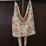 ZARA Cowl Neck Open Satin Back Top Multiple Size XS Photo 0