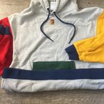 Nike  COURT FLEECE TENNIS HOODIE Heather Gray Size Small Photo 4