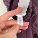 Gap  Athletic Dept Sweatshirt Jogger Sweat Set Rich Purple Medium Fleece Lounge Photo 11