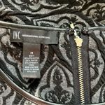 INC International Concepts Black Gray Patterned Knee Length Sheath Dress Size M Size M Photo 10