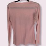 Y2K rhinestone fleur de lis thermal tee shirt Pink Size XL Photo 1