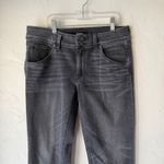 HUDSON Collin Skinny Jeans Dark Wash Women's Size 28 Casual 2010s Grunge Gray Photo 2