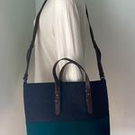 Levi's  wool tote with leather handles Photo 0