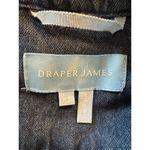 Draper James  100% Cotton Field Jacket in Dark Wash Denim Size XS Photo 6