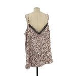 Torrid Sophie Satin Lace Trim Swing Cami Cheetah Leopard Print Plus Size 2X Photo 6