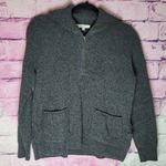 Madewell  GLENBROOK HALF ZIP PULLOVER SWEATER CHARCOAL GRAY SMALL Photo 0