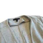 Banana Republic Cotton Blend Grey Open Front Cardigan Sweater Belted Size Medium Photo 3