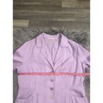 Soft Surroundings Marcie button front tunic jacket topper lavender M Photo 4
