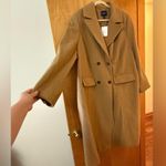Lands’ End Camel Long Coat Wool Blend Double Breasted Women’s Plus Size 26W 26 W Photo 8