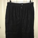 Max Mara  black linen skirt size 10 Photo 4