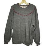 Vintage Jerzees Gray Sweatshirt‎ Size XL Photo 0