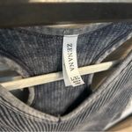 Zenana Outfitters Seamless Ribbed Cropped Racerback Tank Top L/XL Photo 2