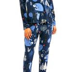 Disney  Eeyore winnie the pooh christmas pajama set woman large size 12-14 Photo 0