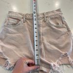 Mother‎ Ultra High Waisted Tomcat Kick Fray Shorts in Dunked in Trouble size 28 Pink Photo 9