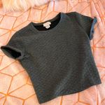 Gray Cropped Tshirt Photo 0