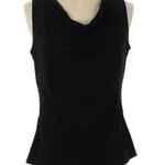 Calvin Klein Petite Size Drape Neck Matte Jersey Shell, L, NWT Photo 1