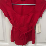 Red Babydoll Top Size XS Photo 0