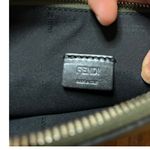 Fendi Vocabulary Fantastic Leather Clutch Moss Green 7N0078 Photo 3