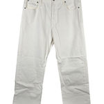 J.Crew Point Sur loose straight jean in white 33 NWT Photo 0