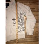 Hard Rock Cafe  Women's Cream Colored Decorated Zip Hoodie XLarge XL Photo 3