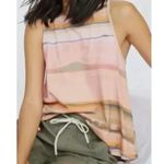 Anthropologie Pilcro NWT Sunset Dyed Motif Twist Back Tank Top Small Petite Photo 2
