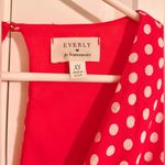 Everly by Francesca’s Red Polka Dot Romper Photo 2