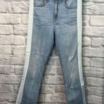 Veronica Beard  Jeans 27 11" Kick Flare Light Blue Photo 5