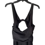 Danielle Guizio Guizio Black Wrapped Cut Out Maxi Dress size small Photo 6