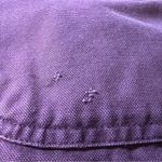 Faded Glory Vintage Purple Canvas Chore Coat Blanket Lined Corduroy Collar Sz XL  Photo 5