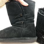 BEARPAW  black suede winter fashion boots Abigail Photo 4