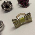 Adjustable Or Stretchy Statement Rings Lot Of 5 Photo 5