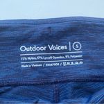 Outdoor Voices  tech-sweat blue leggings Photo 5