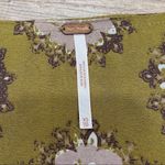 Free People Floral Draped Surplice Sage Blouse Top Shirt XS Boho Faix wrap Photo 3