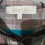 Eden & Olivia Long sleeve plaid hooded shirt Photo 1