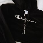Champion Corduroy Cropped Hoodie Photo 3