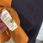 Vada Winter Button Up Basic Dress MIDI Long Sleeve in black/cashew large NWT Black Photo 8