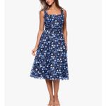 XScape Women's Printed Square-neck Sleeveless Dress. Size 6. MSRP $249 Photo 1