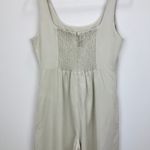 Madewell Wide Leg Jumpsuit Drapey Twill Muted Stone Beige Minimalist US 6 NWT Photo 13