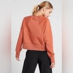 Nike  Dri-FIT Get Fit Lux Fleece sweatshirt size small EUC burnt orange Photo 1